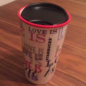 NWT Starbucks love ceramic cup